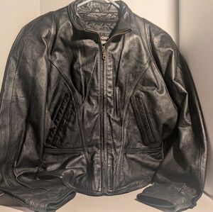 Wilsons Leather Black Jacket